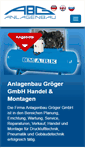 Mobile Screenshot of abg-druckluft.de